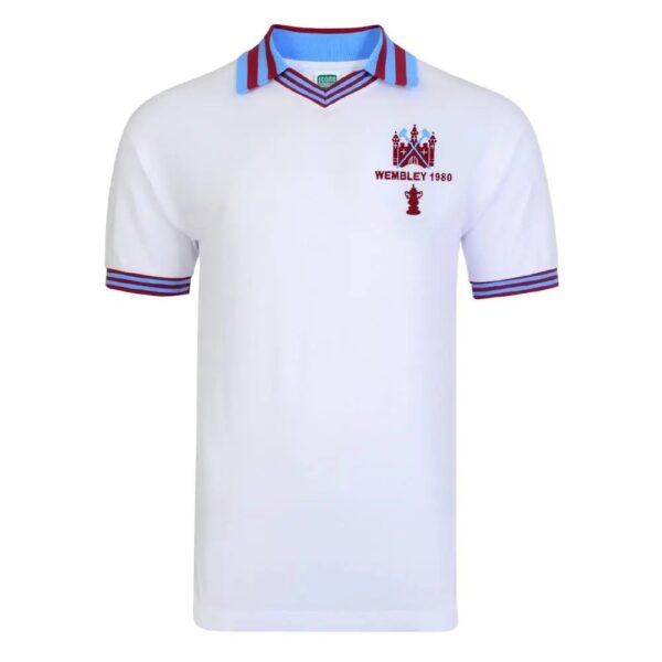 West Ham United 1980 Fa Cup Final Retro Jersey 36528