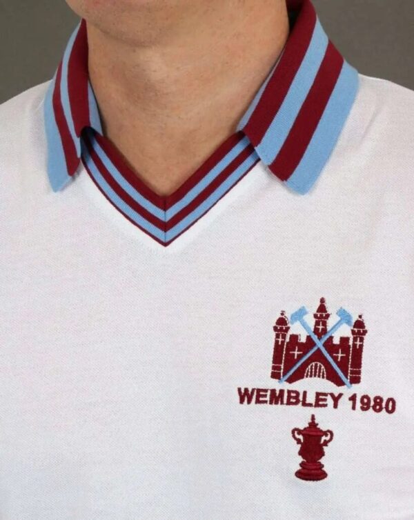 West Ham United 1980 Fa Cup Final Retro Jersey 36530