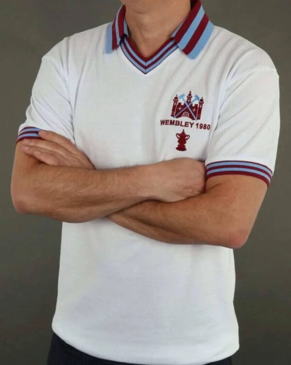 West Ham United 1980 Fa Cup Final Retro Jersey