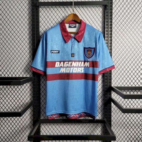 West Ham United 199597 Away Retro Jersey 52881