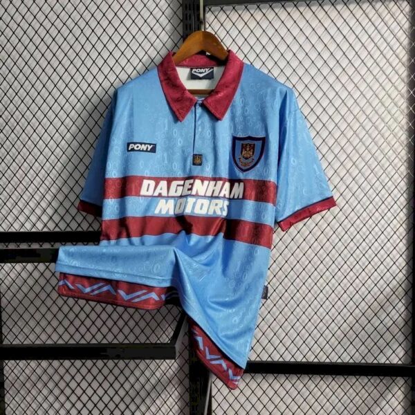 West Ham United 199597 Away Retro Jersey 52888