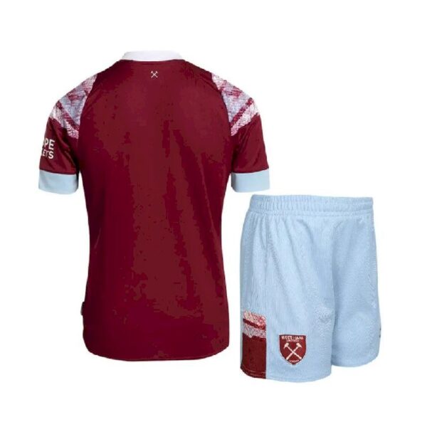 West Ham United 202223 Home Kids Jersey And Shorts Kit 42833 1