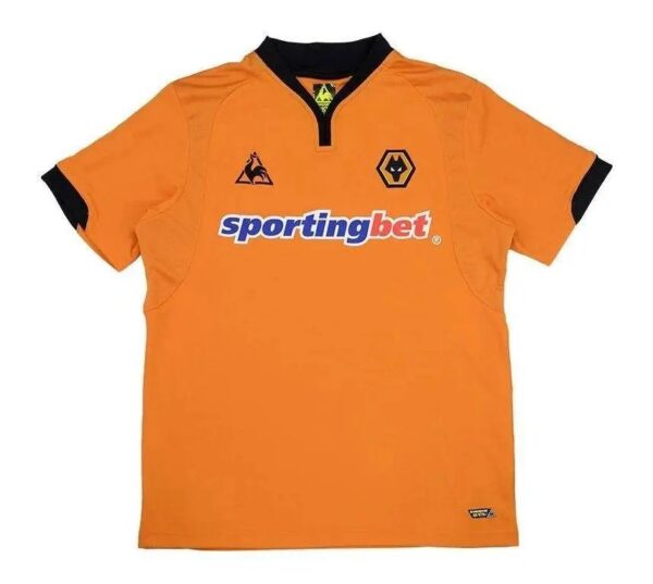 Wolves 2009 2010 Home Retro Jersey 34037