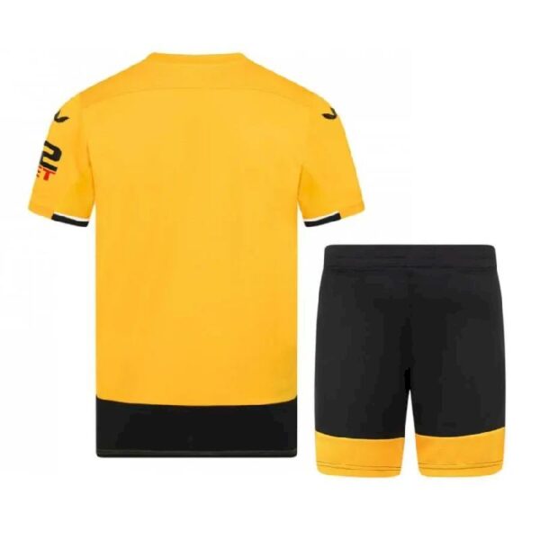 Wolves 202223 Home Kids Jersey And Shorts Kit 42465