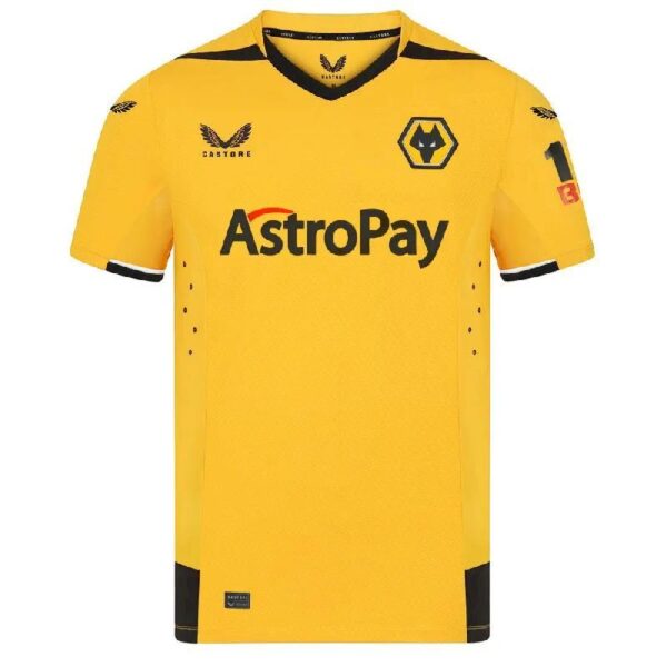 Wolves 202223 Home Player Version Jersey 42345