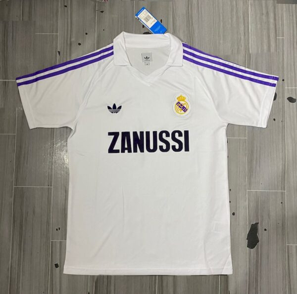 Real Madrid 1984/85 Home Retro Jersey-Xxl