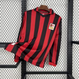 AC Milan 2024/25 125th Anniversary Edition Long Sleeves Retro Jersey-4XL