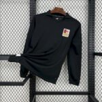 AC Milan 2024/25 125th Black goalkeeper Long Sleeves Retro Jersey-4XL