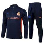 Olympique Marseille 2024/25 Half-Zip Adult Sweater+Pant 815-XXL