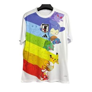 Japan 2024/25 Pokemon Journeys White Jersey-XXL