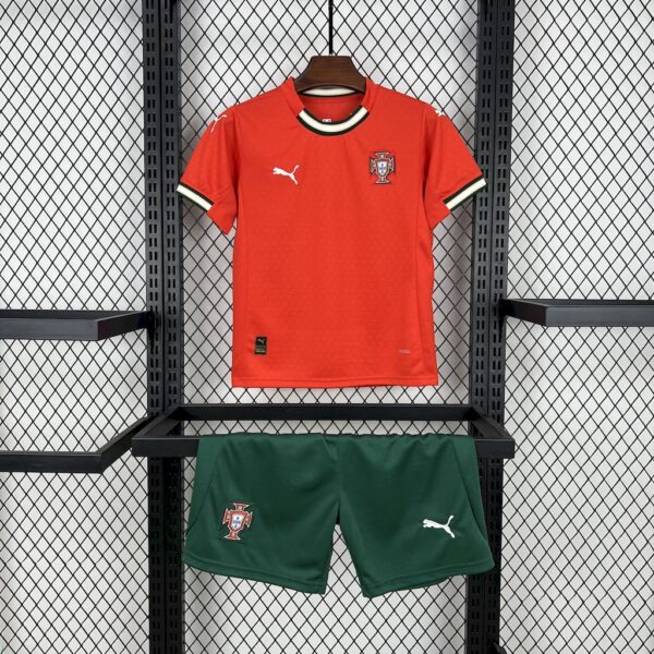 Portugal 2025/26 Home Kids Kit-28(12-13Y)