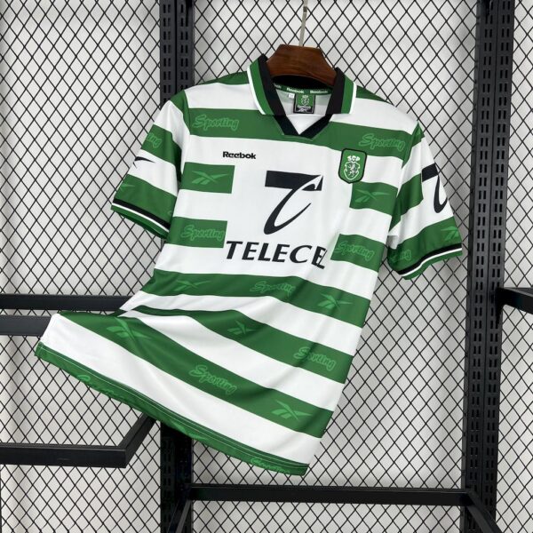 Sporting Cp 1999/00 Home Retro Jersey-Xxl