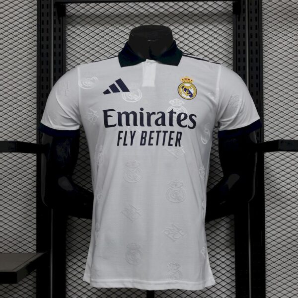 Real Madrid 2025/26 White Special Edition Jersey Player Version-Xxl