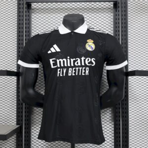 Real Madrid 2025/26 Black Special Edition Jersey Player Version-XXL