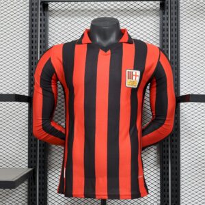 AC Milan 2024/25 125th Anniversary Edition Retro Long Sleeves Jersey Player Version-XXL