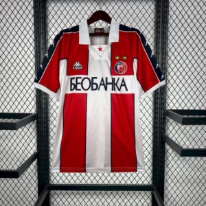 Red Star Belgrade 1995/97 Home Retro Jersry-XXL